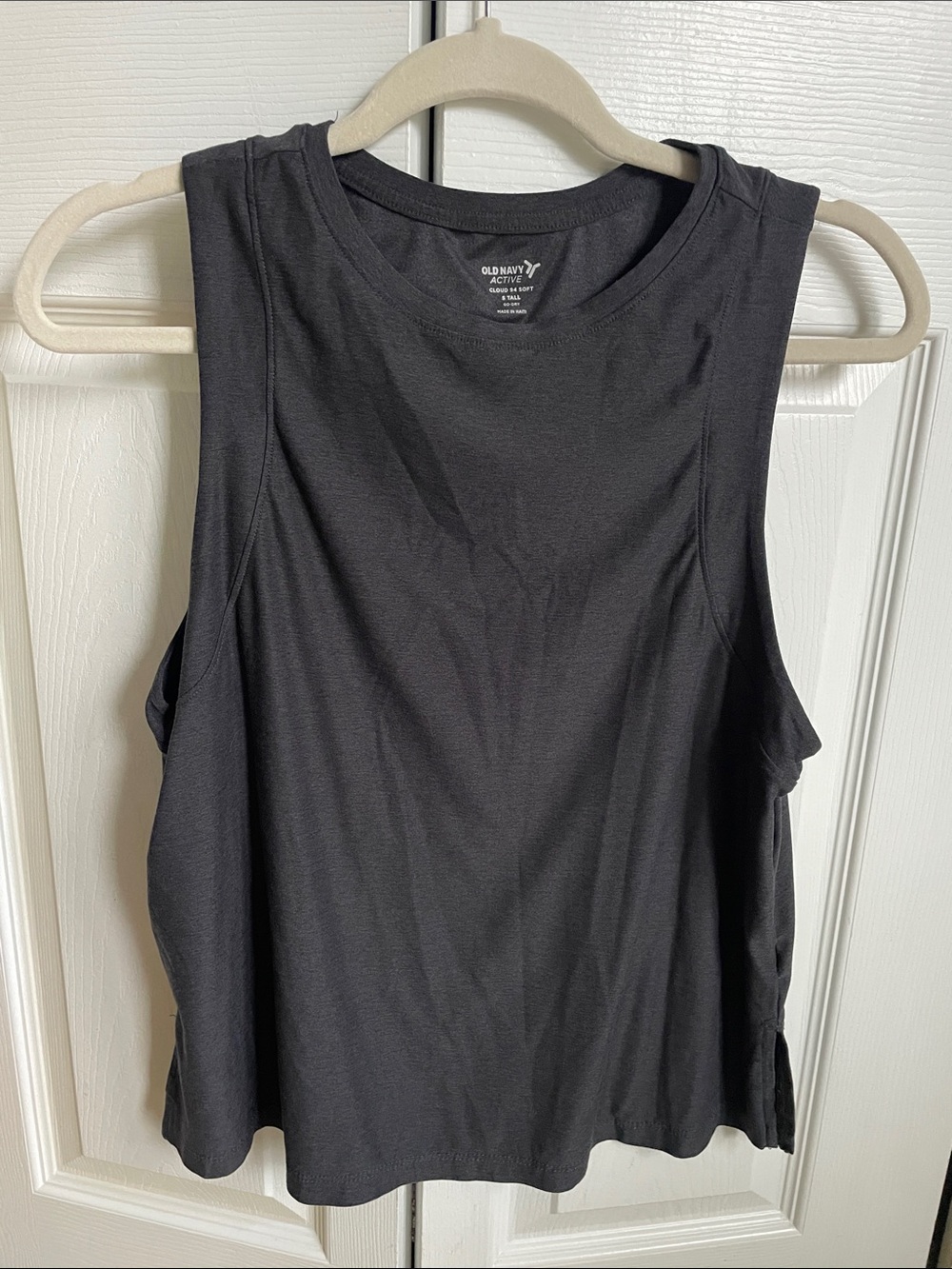 Old Navy Black Women's Muscle Tank - Sleeveless Active Top